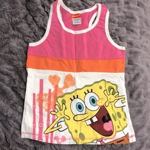 Nickelodeon Sponge-Bob Square-Pants Tank Top